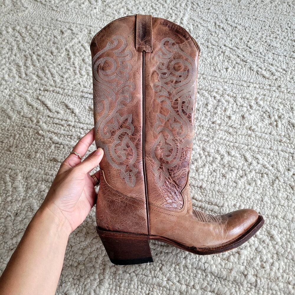 Shyanne Tall Western Cowgirl Boots Sz 8